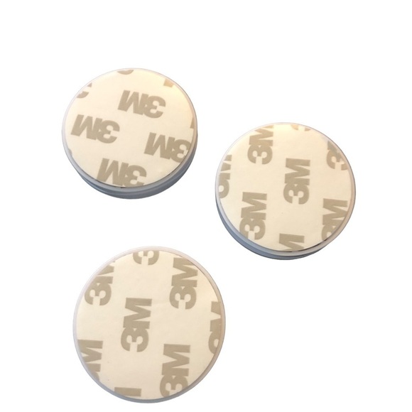 Pop Socket Lot For Cell Phone Case  Marble Look Peach Gray Blue X3 NIP - Picture 2 of 3